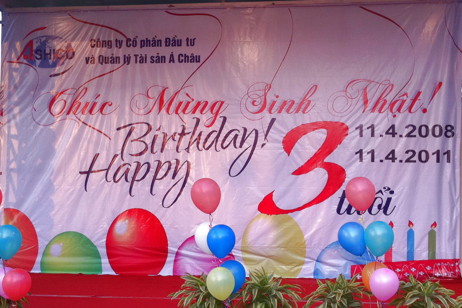 SINH NHẬT LẦN THỨ 3 - SINH NHẬT CỦA NIỀM TIN